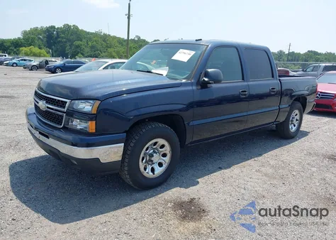 2006 Chevrolet Silverado 1500 Lt3 из США, поврежденный, VIN 2GCEC13ZX61262506